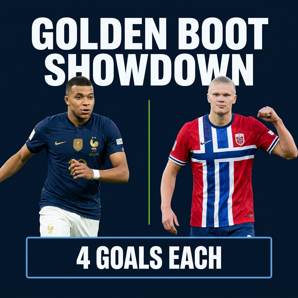 France vs Norway — Mbappé and Haaland showdown graphic